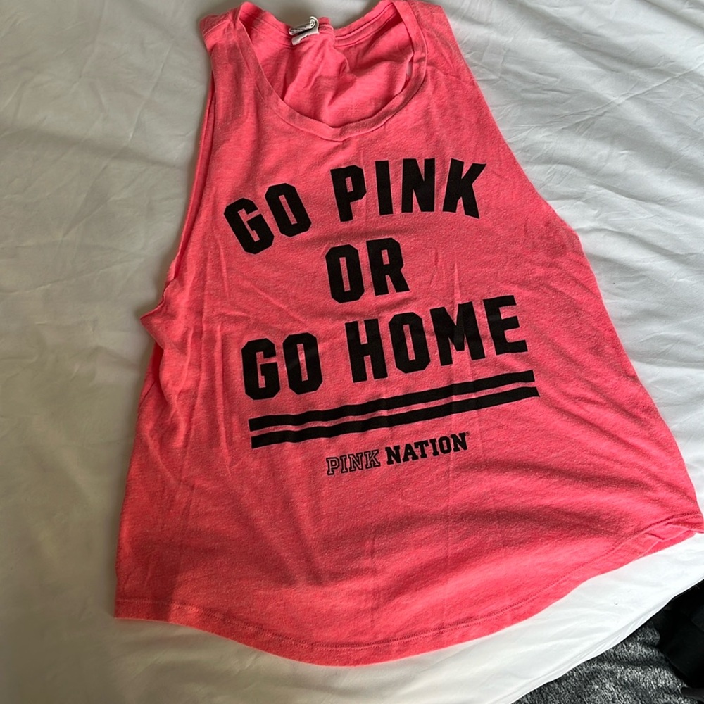 Pink tank